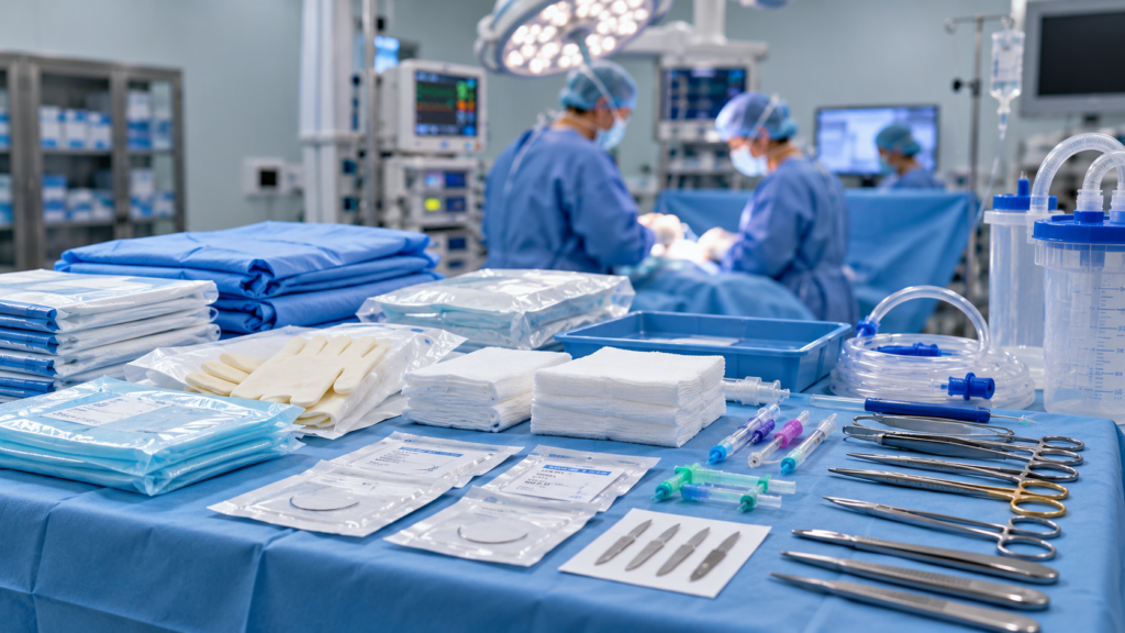 Surgical Consumables Checklist: 9 Essential Supply Categories for Hospital Operating Rooms